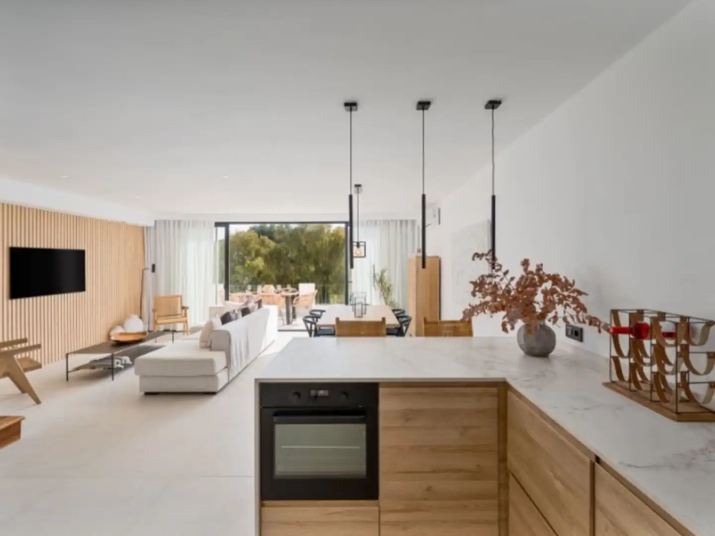 Kitchen of Houses for sale in Marbella  with Air Conditioner, Terrace and Community pool