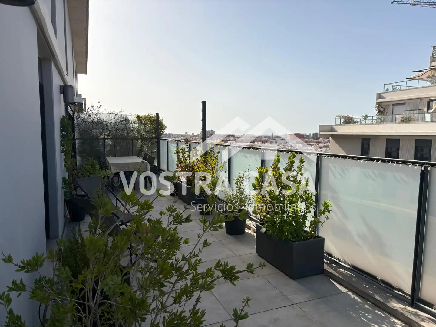 Terrace of Attic for sale in Mislata  with Air Conditioner and Alarm