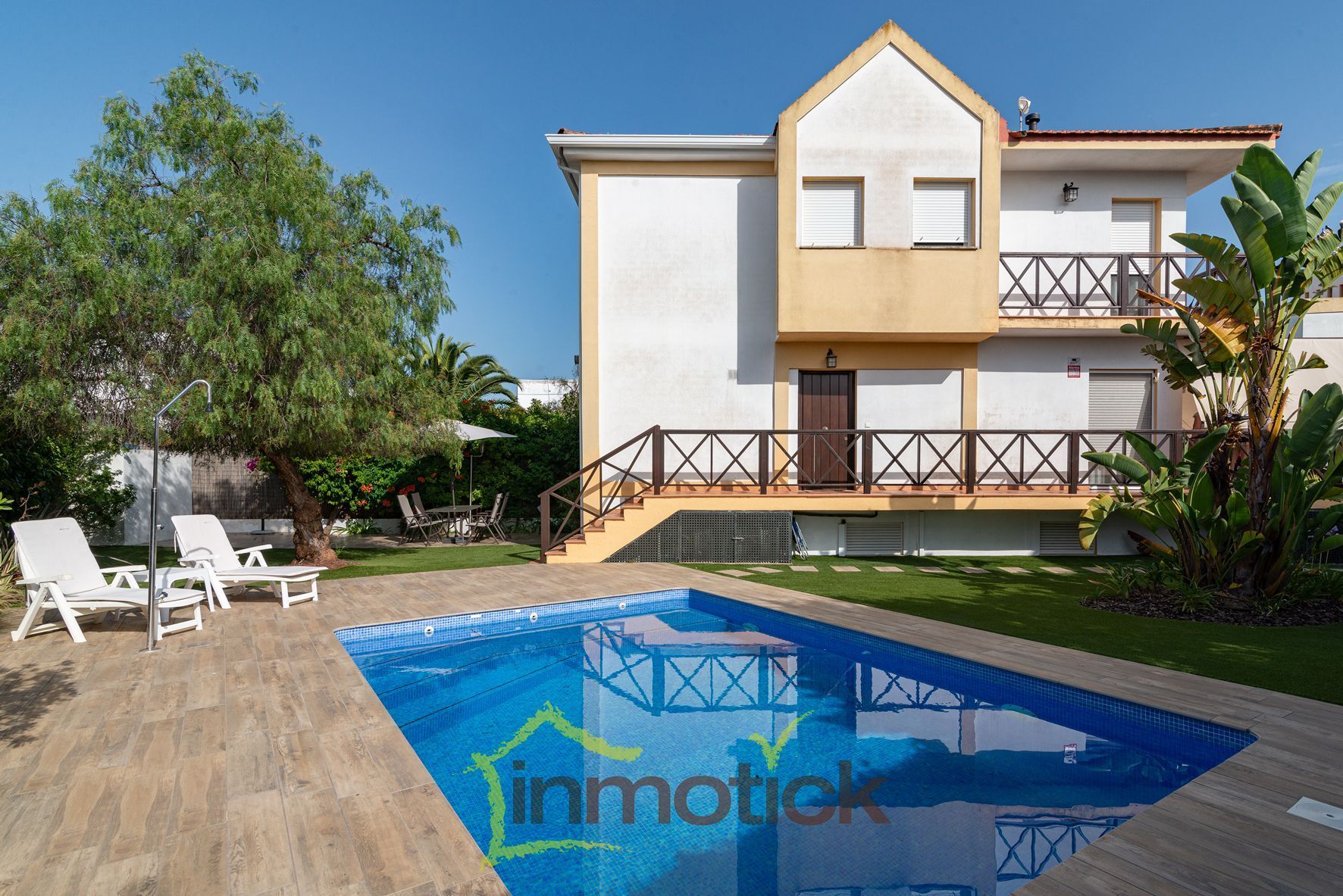 Swimming pool of House or chalet for sale in El Rompido  with Air Conditioner, Private garden and Swimming Pool