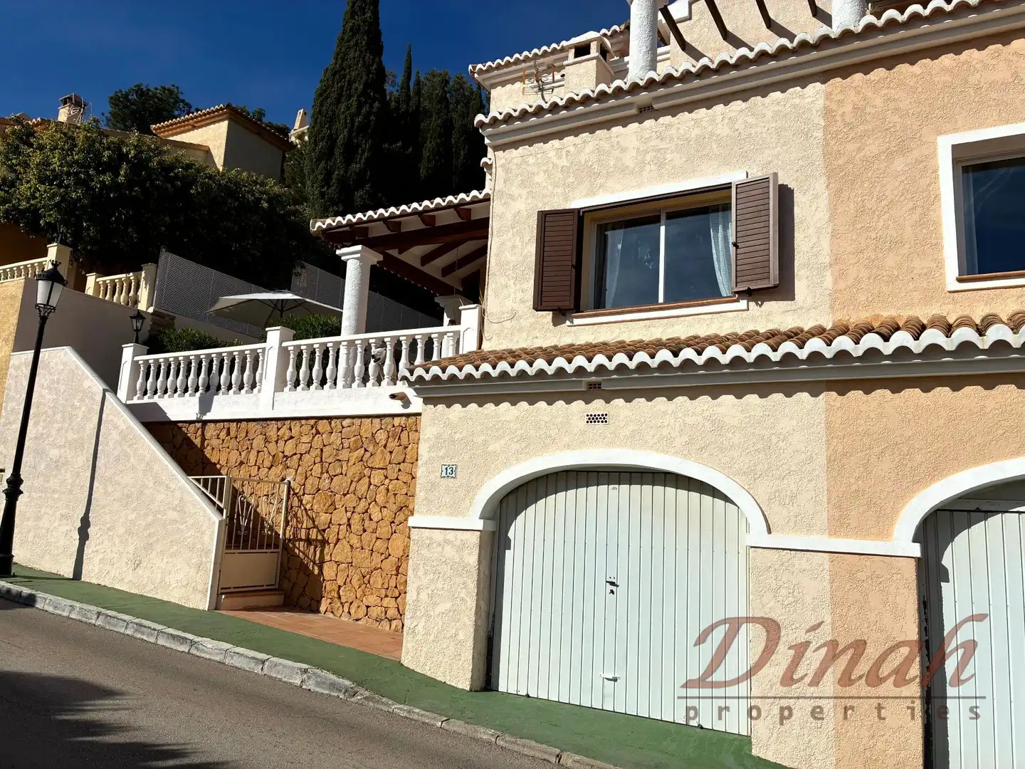 Vista exterior de Casa o chalet en venta en Altea con Aire acondicionado, Calefacción y Piscina