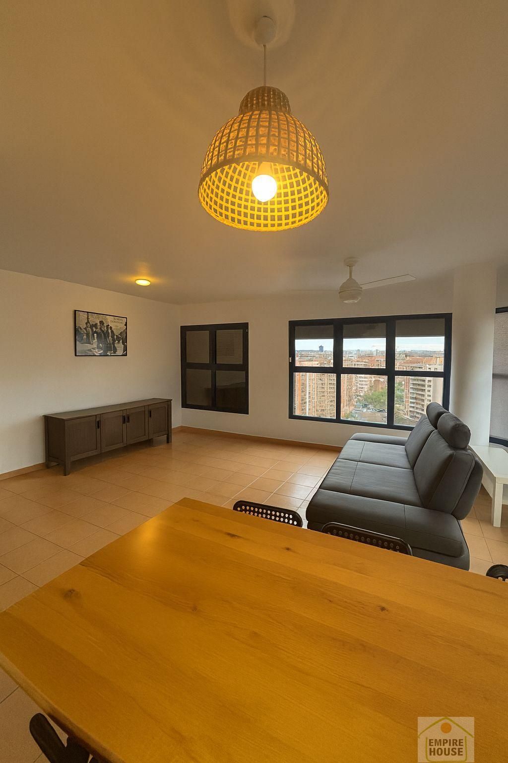 Living room of Flat to rent in  Valencia Capital  with Furnished