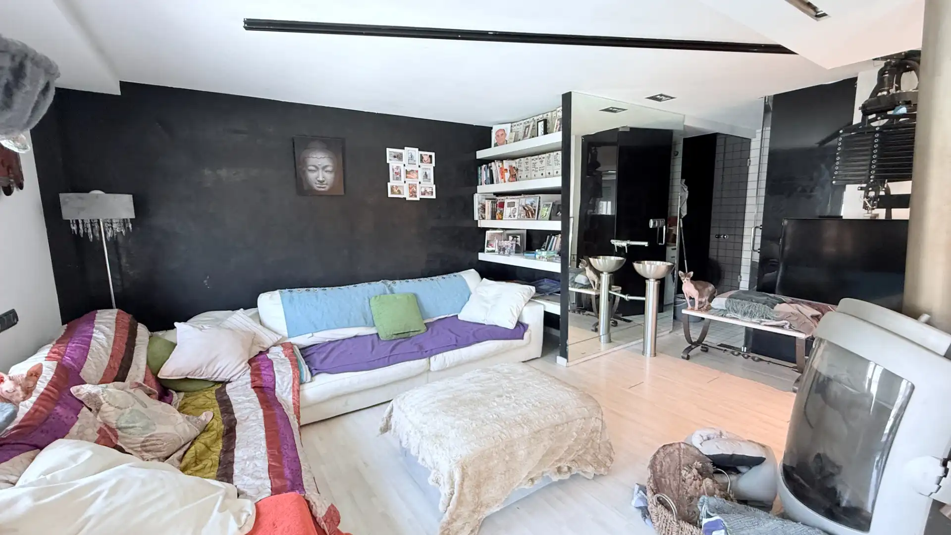 Sala d'estar de Dúplex en venda en Sant Fruitós de Bages amb Aire condicionat, Calefacció i Parquet