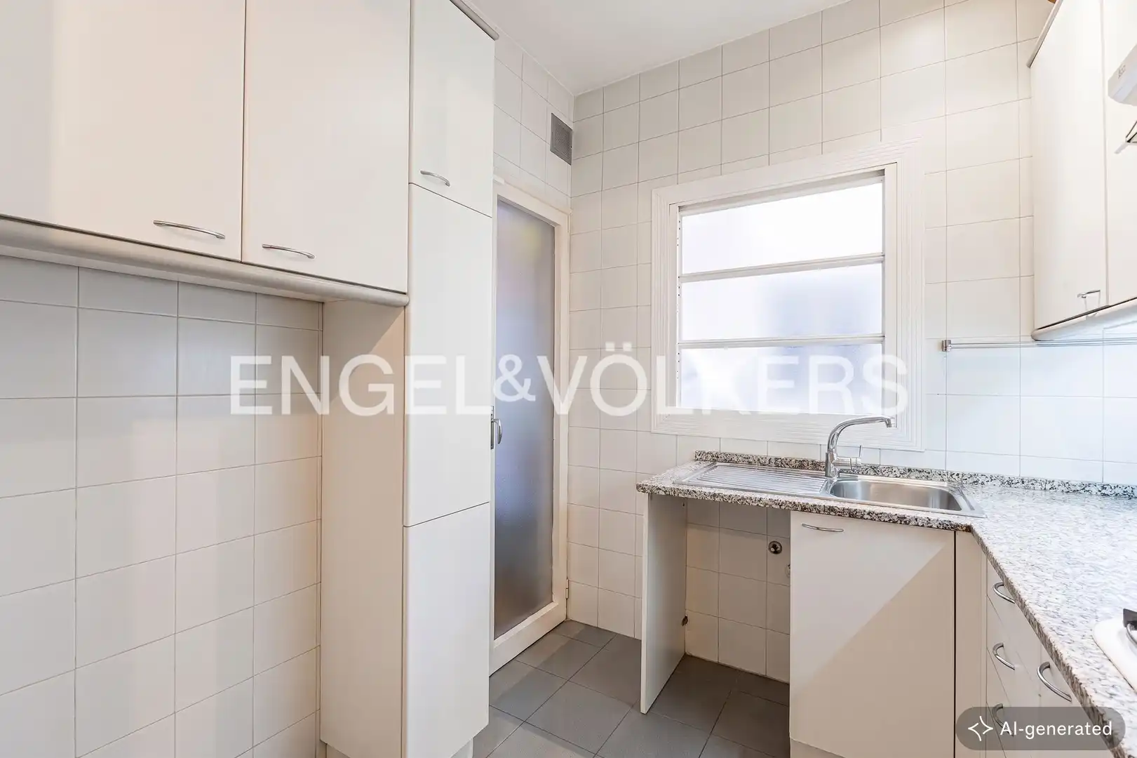 Kitchen of Flat for sale in Barcelona  with Heating and Parquet flooring