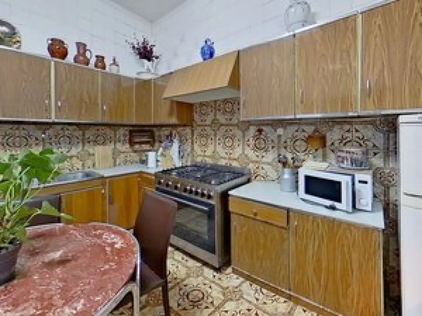 Kitchen of Flat for sale in Oviedo   with Heating and Terrace