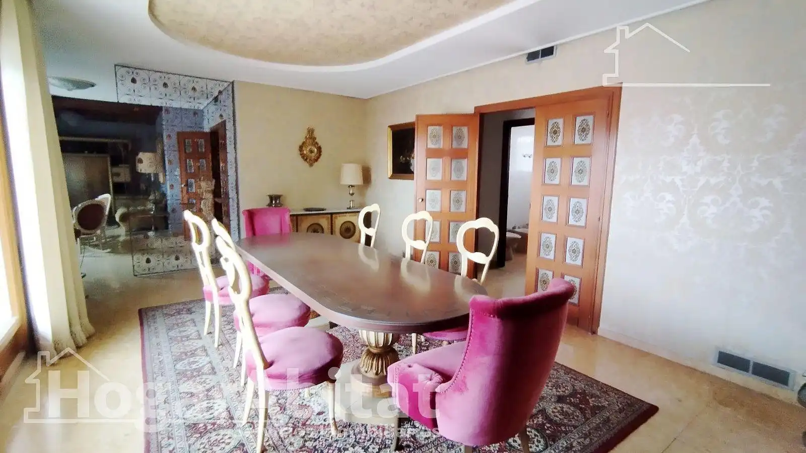 Esszimmer von Wohnung zum Verkauf in L'Olleria mit Terrasse und Balkon