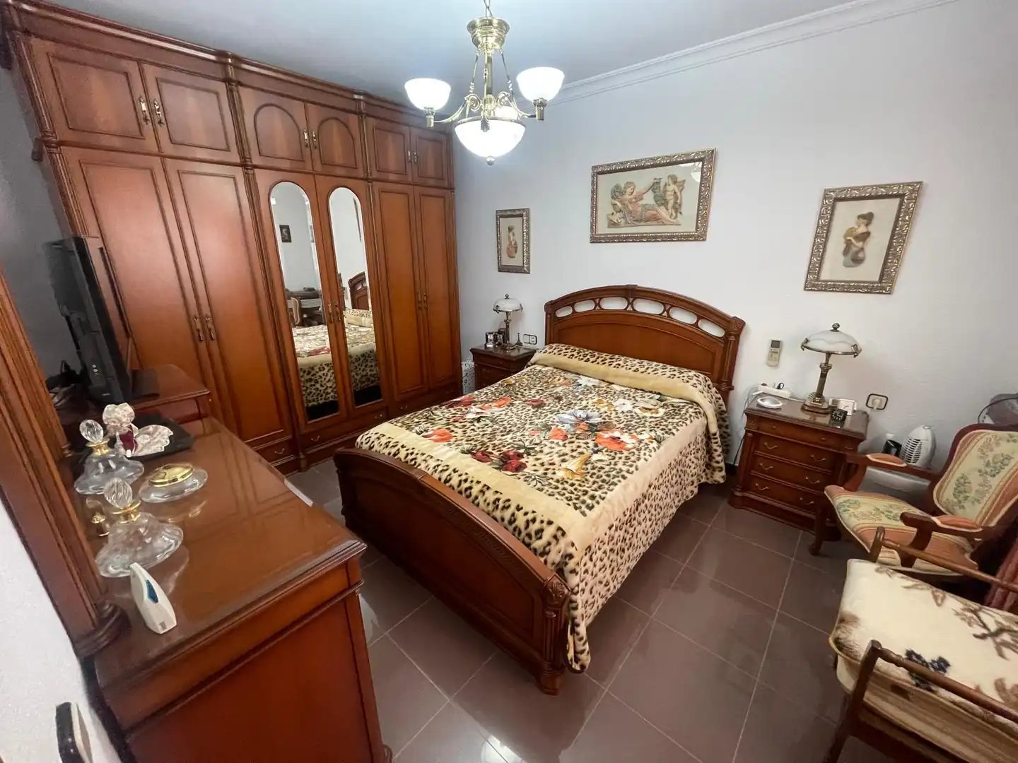 Bedroom of Detached homes for sale in Málaga  with Air Conditioner, Terrace and Balcony