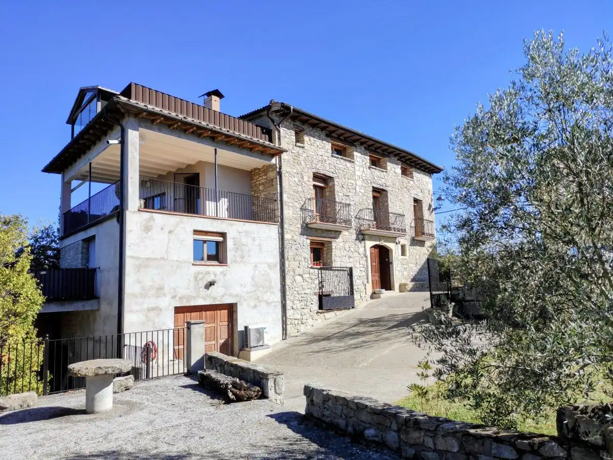 Exterior view of Houses for sale in Graus  with Private garden, Storage room and Sauna