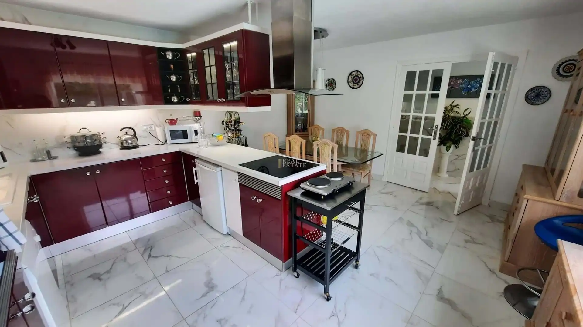 Kitchen of Houses for sale in L'Alfàs del Pi  with Air Conditioner, Heating and Terrace