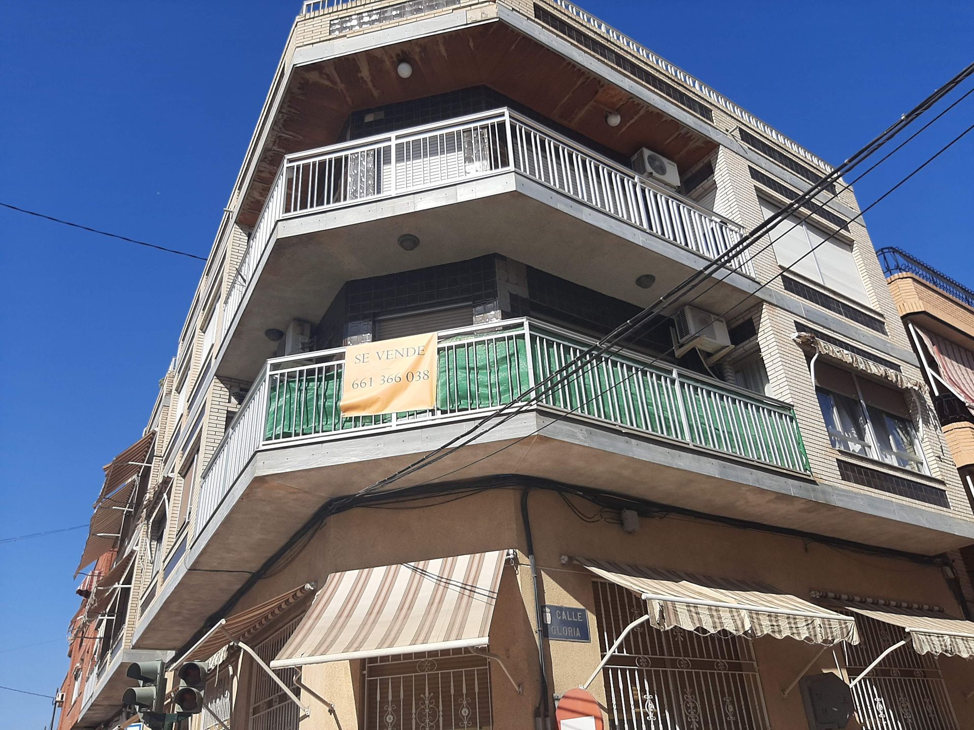 Exterior view of Flat for sale in  Murcia Capital  with Air Conditioner, Heating and Terrace