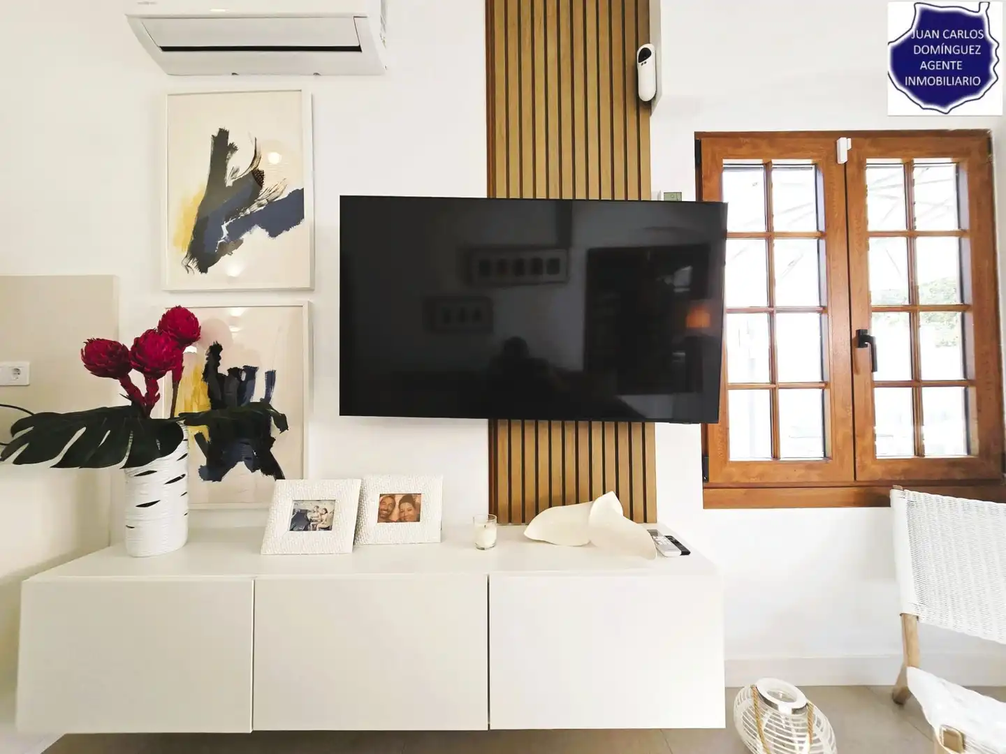 Sala de estar de Casa o chalet de alquiler en San Bartolomé de Tirajana con Aire acondicionado, Jardín privado y Terraza