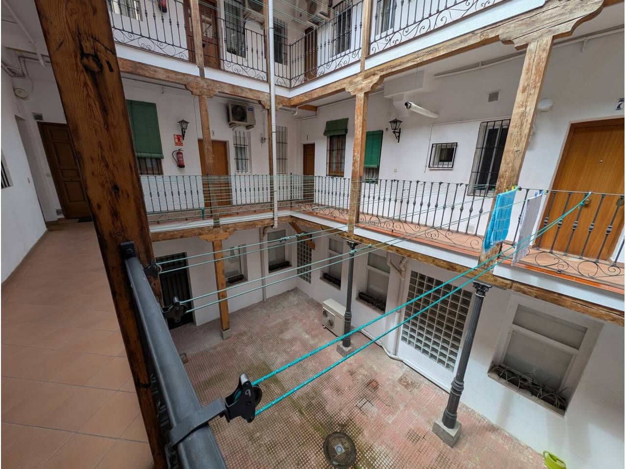 Bedroom of Flat for sale in  Madrid Capital  with Air Conditioner, Heating and Balcony