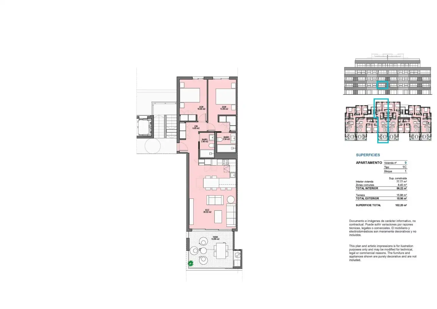 Apartment with pool for sale in Mar Menor Golf, imagen 18