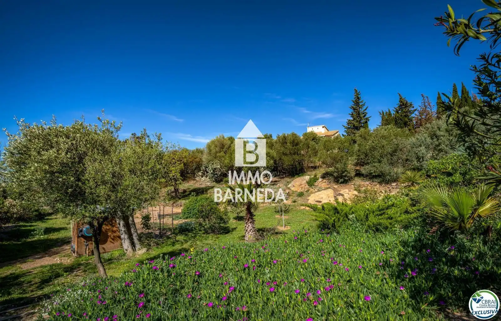 Jardín de Casa o chalet en venta en Palau-saverdera con Aire acondicionado, Calefacción y Jardín privado