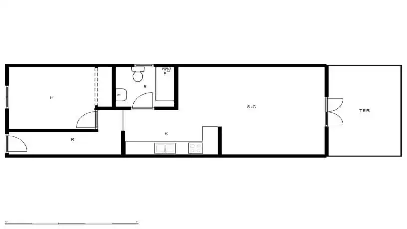 Flat for sale in L'Escala