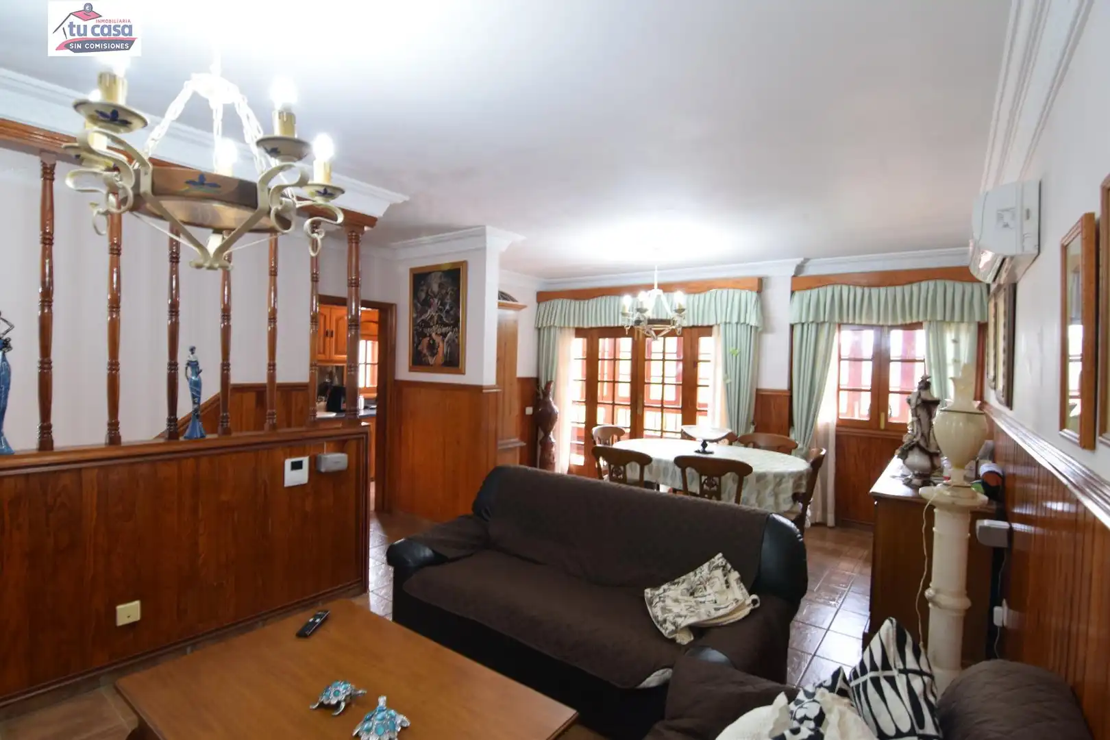 Dining room of Houses for sale in Santa María de Guía de Gran Canaria  with Air Conditioner, Heating and Private garden