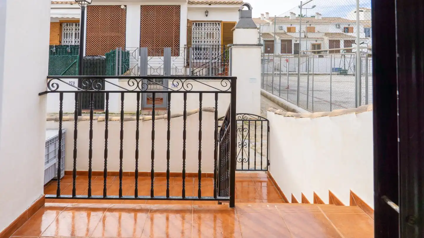 Exterior view of Detached homes for sale in Santa Pola  with Air Conditioner, Terrace and Swimming Pool