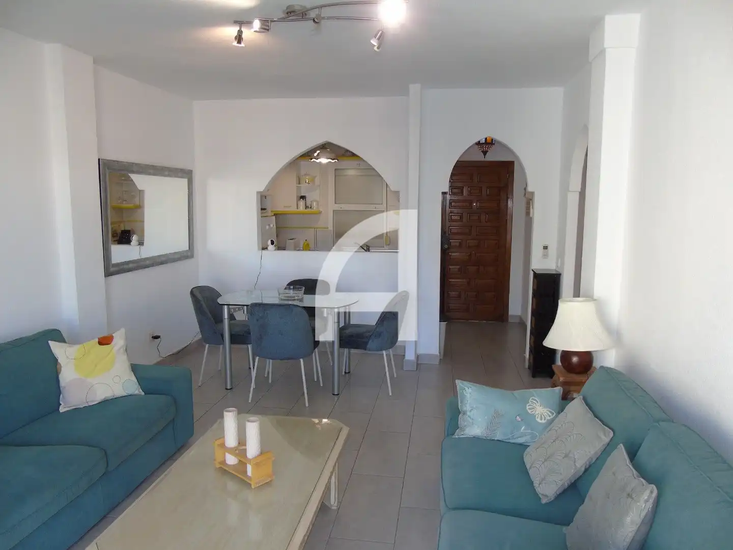Sala de estar de Piso en venta en Torremolinos con Aire acondicionado, Calefacción y Terraza