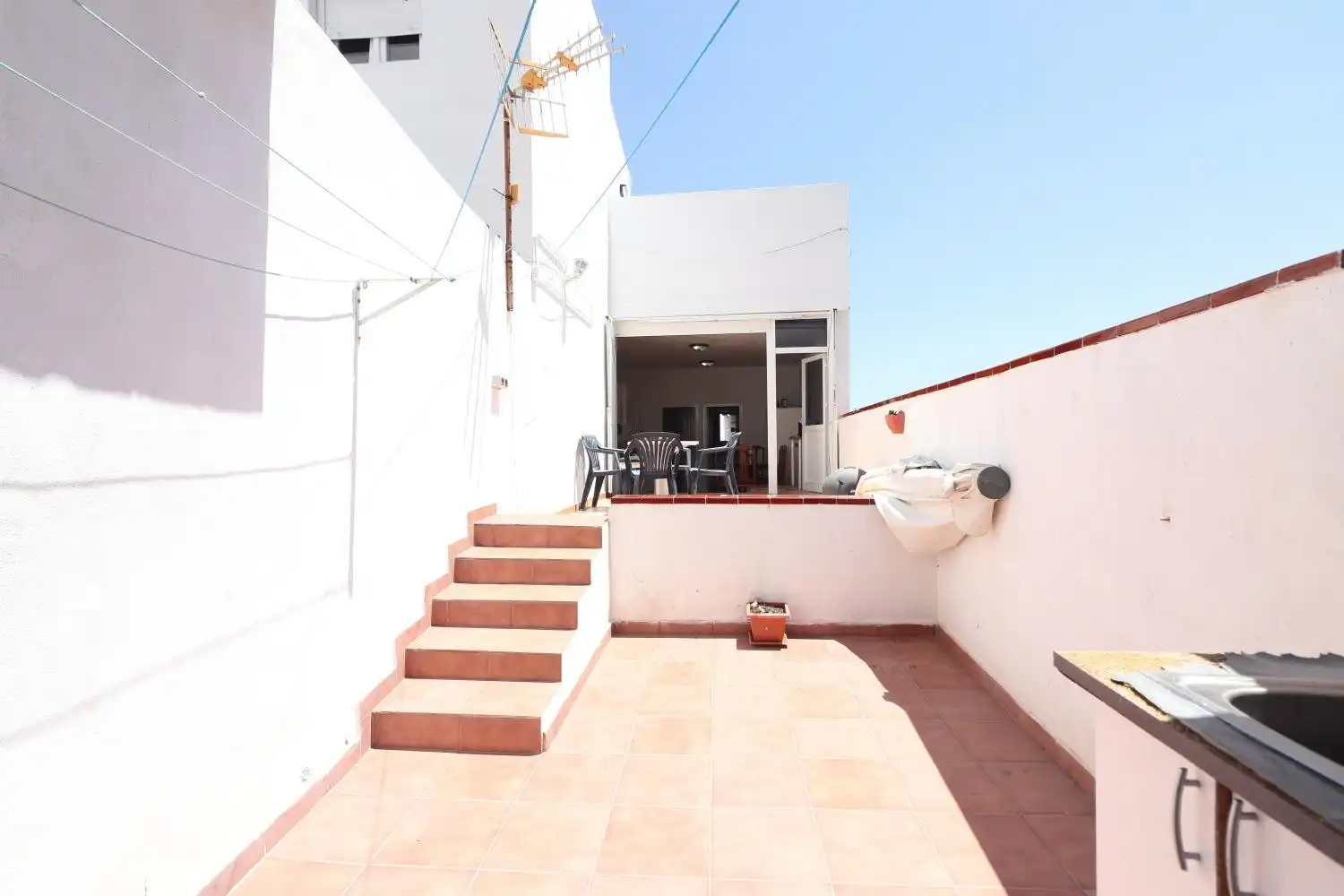 Terrassa de Casa o xalet en venda en Granadilla de Abona amb Jardí privat, Terrassa i Jacuzzi