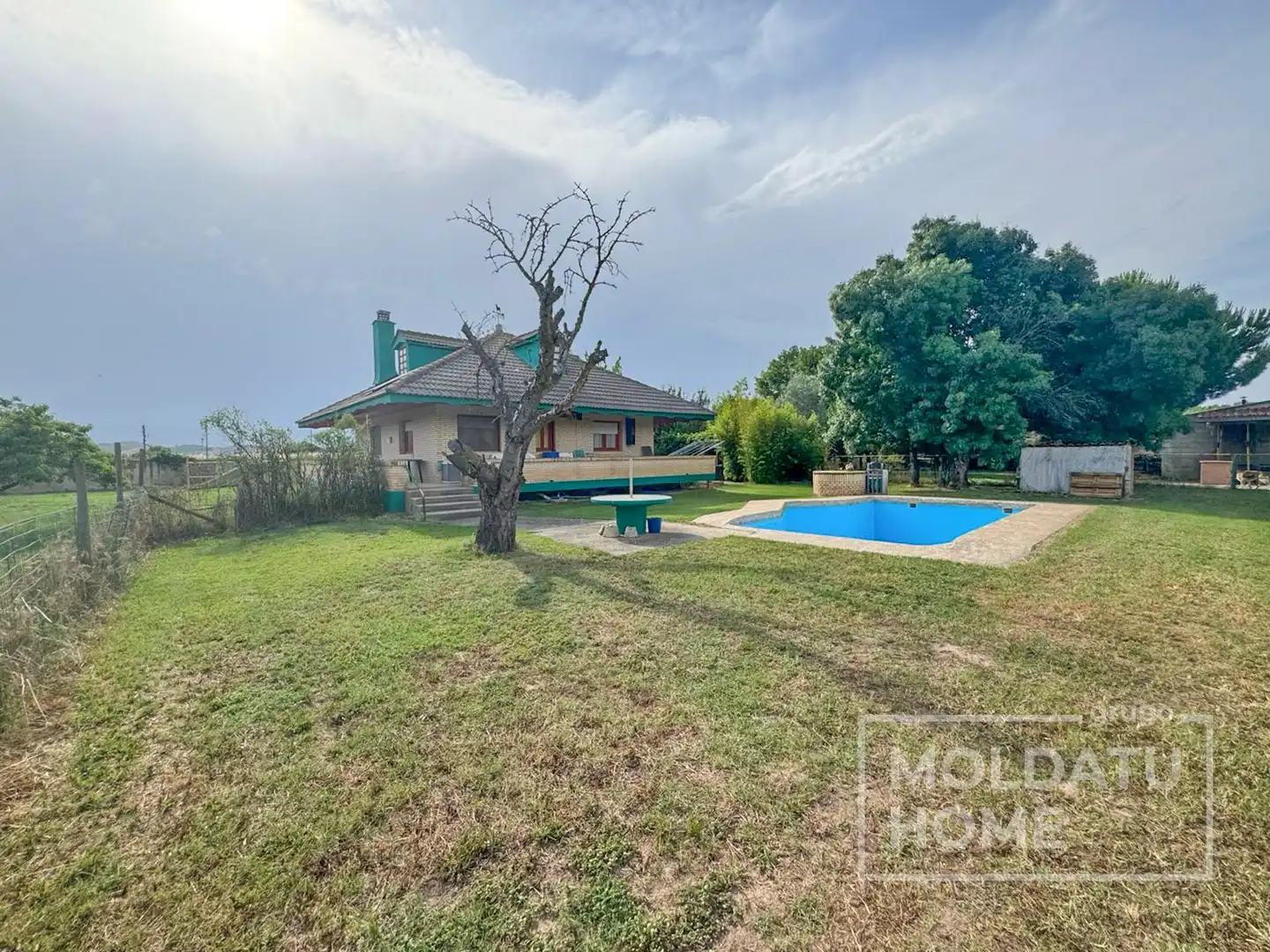 Vista exterior de Casa o chalet en venta en Lodosa con Calefacción, Jardín privado y Terraza