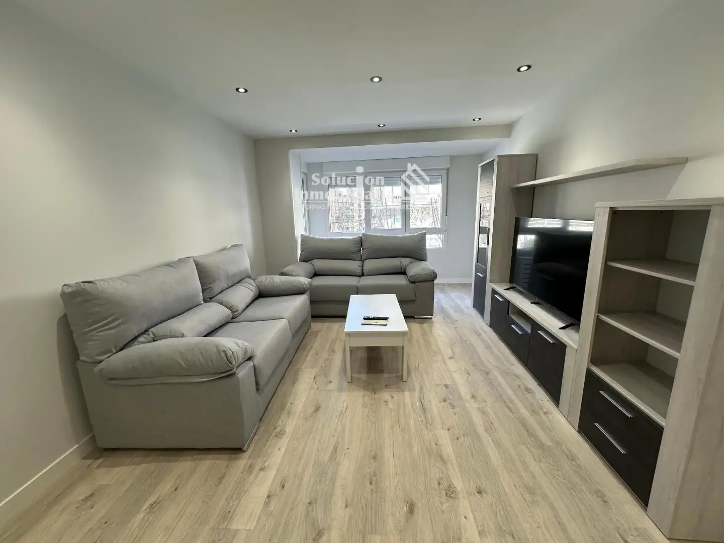 Wohnzimmer von Wohnung zur Miete in Salamanca mit Heizung, Terrasse und Möbliert
