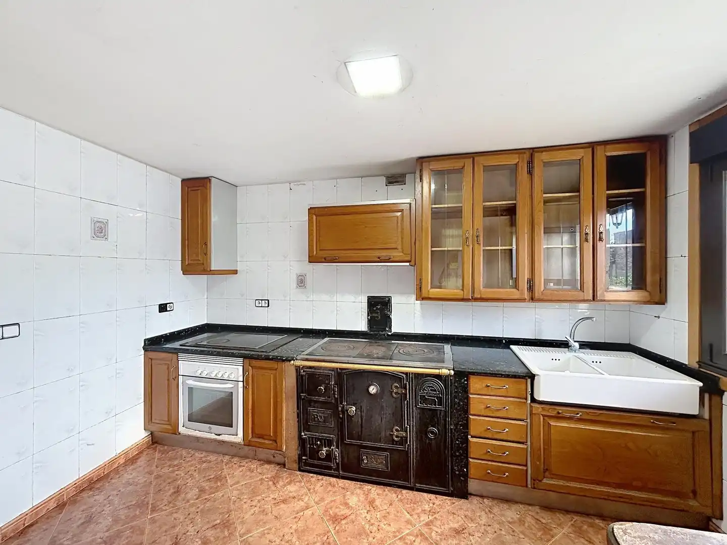 Cocina de Casa o chalet en venta en Valga con Calefacción y Terraza