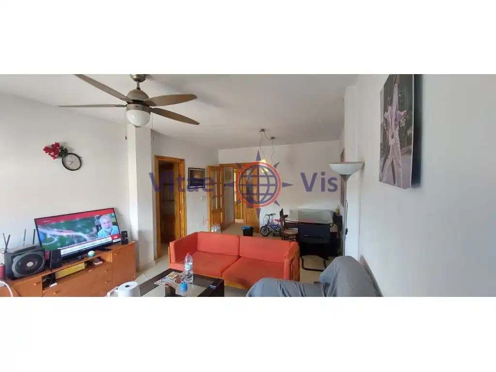Sala de estar de Apartamento en venta en Lorca con Amueblado y Balcón