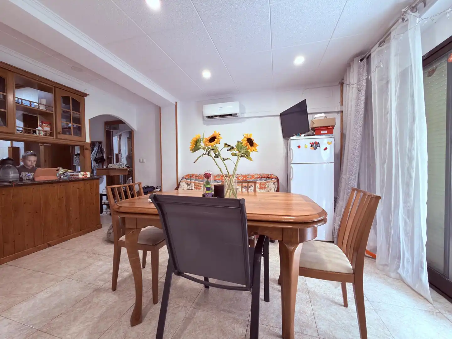 Menjador de Apartament en venda en Alicante / Alacant amb Calefacció