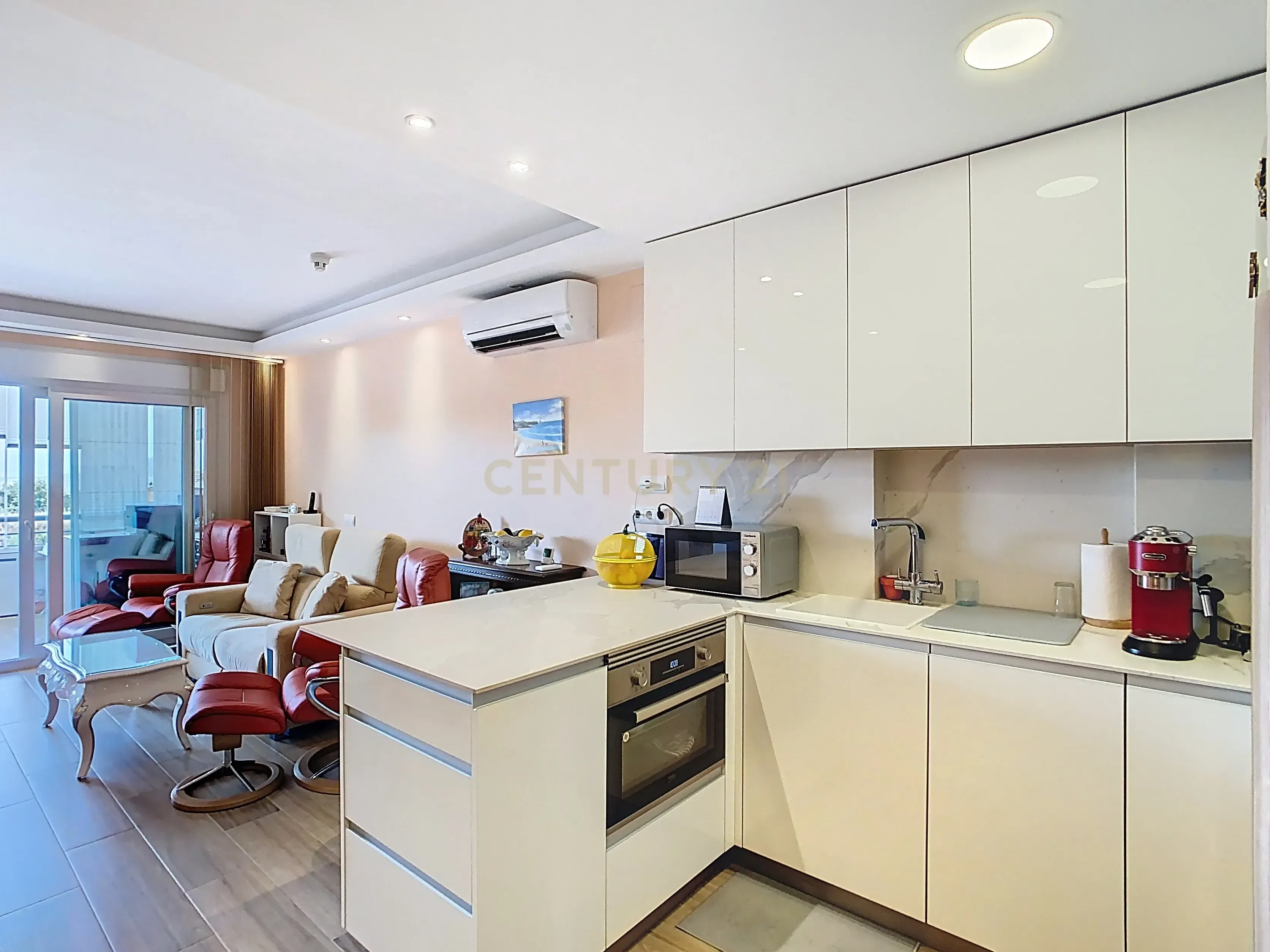 Kitchen of Apartment for sale in Málaga Capital  with Private garden and Swimming Pool