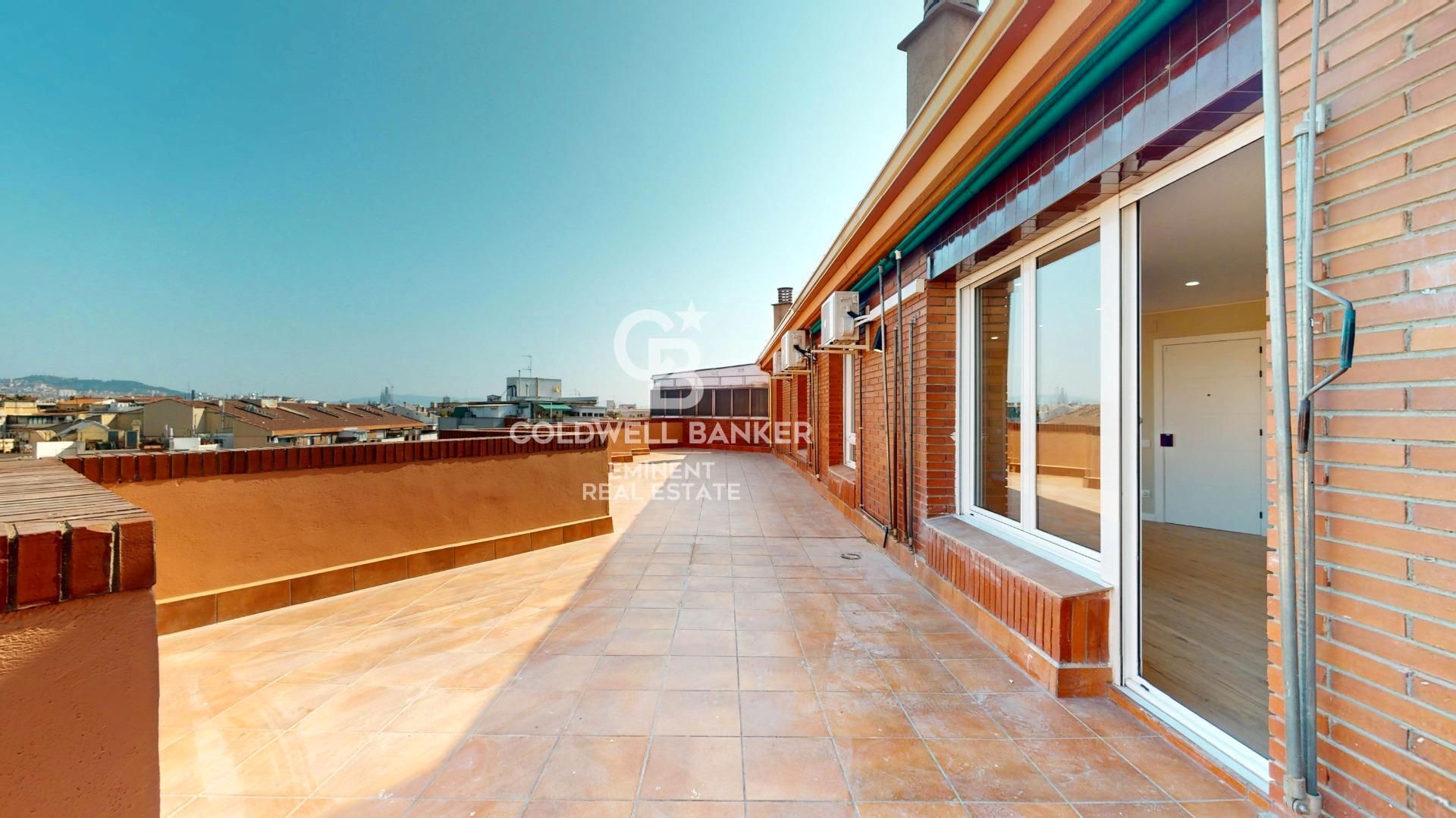 Terrace of Attic for sale in  Barcelona Capital  with Air Conditioner, Parquet flooring and Terrace