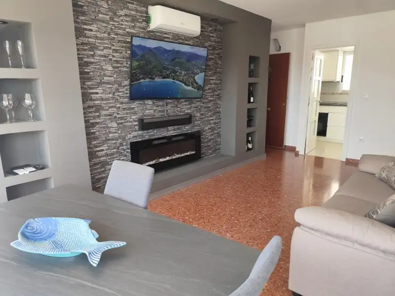Sala de estar de Apartamento en venta en Sueca con Aire acondicionado, Calefacción y Amueblado