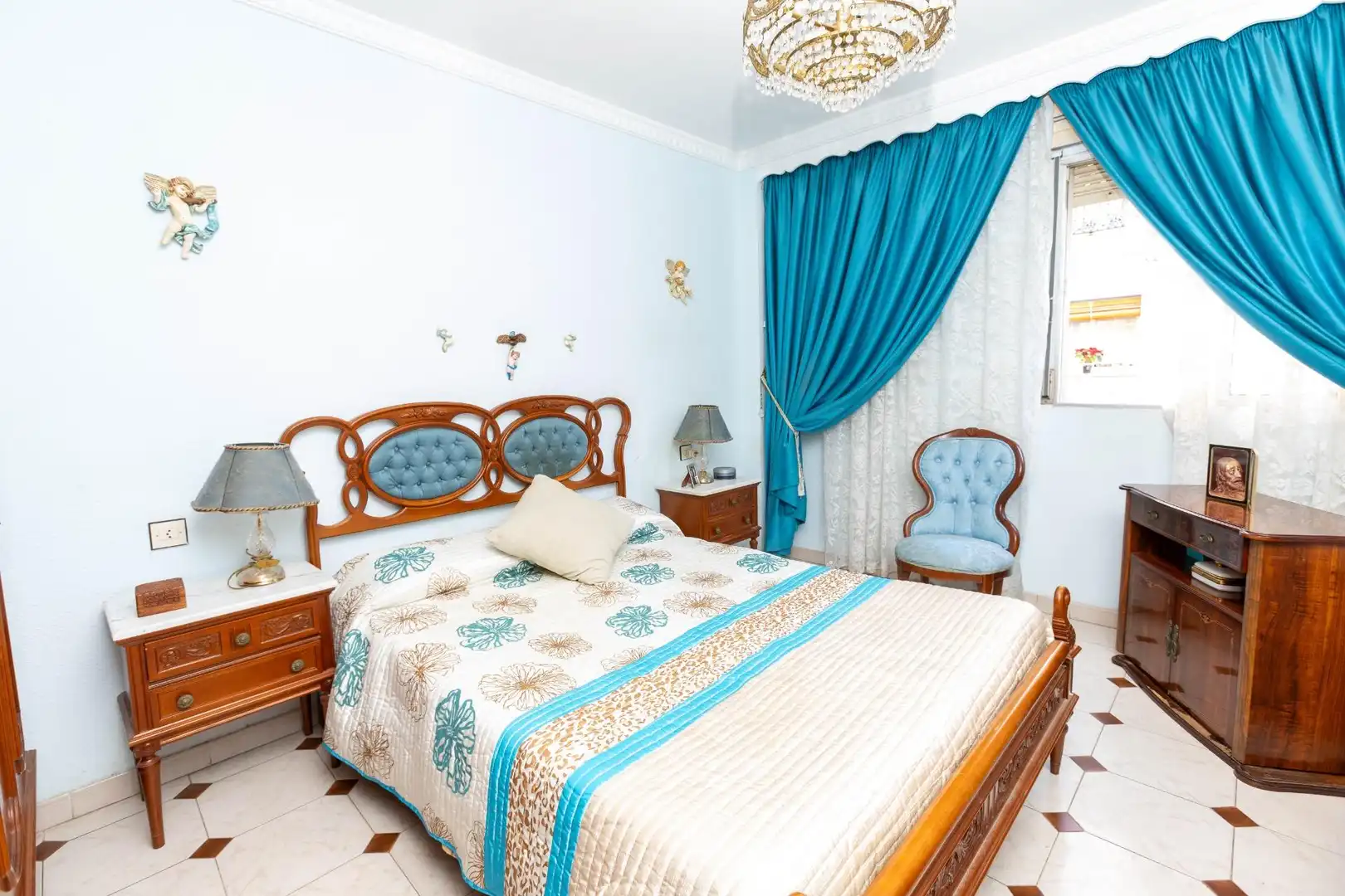 Bedroom of Flat for sale in Málaga  with Terrace, Storage room and Balcony