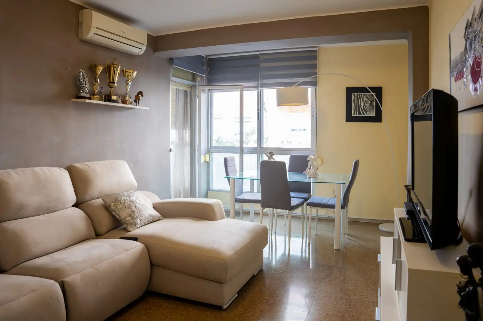 Sala de estar de Piso en venta en Reus con Aire acondicionado