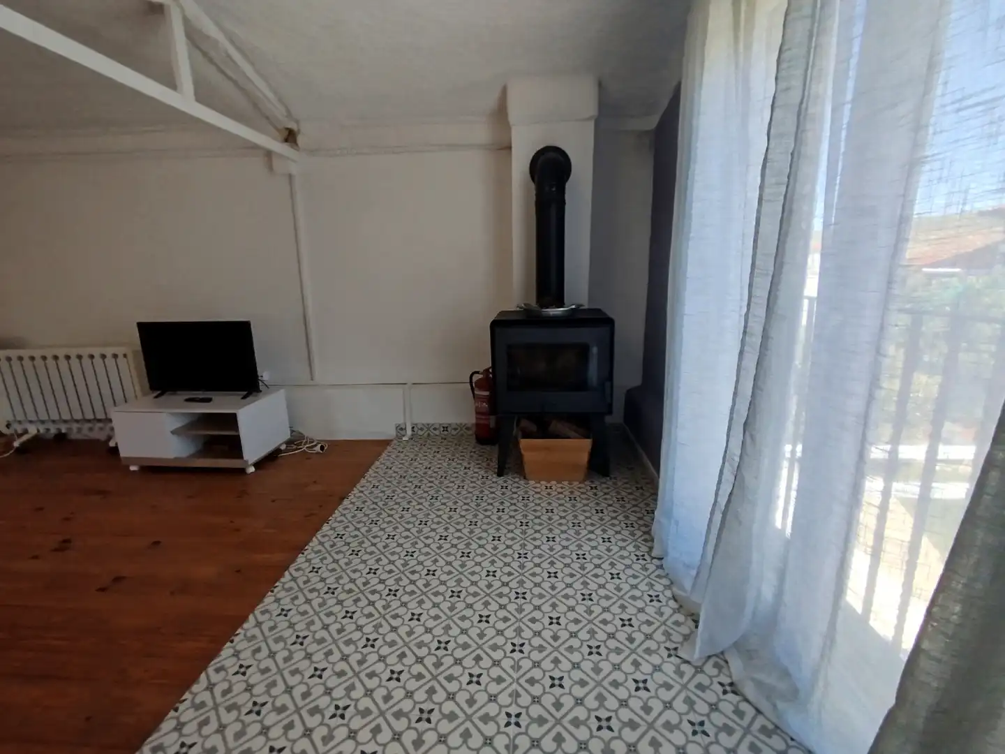 Sala de estar de Casa o chalet en venta en Cogeces de Íscar con Calefacción, Jardín privado y Terraza