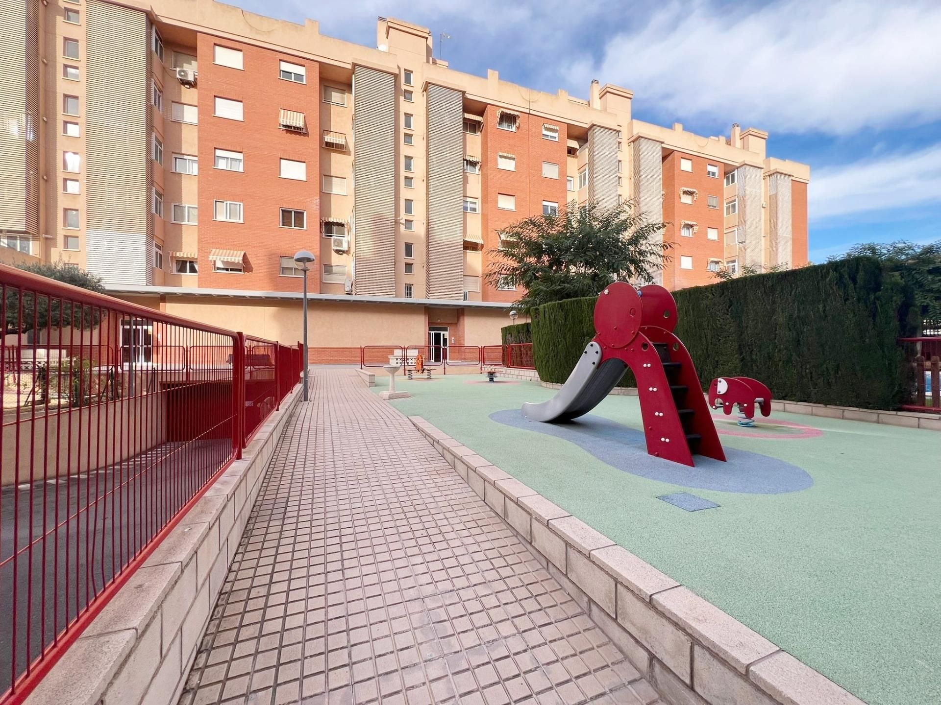 Exterior view of Flat for sale in Alicante / Alacant  with Air Conditioner, Private garden and Storage room