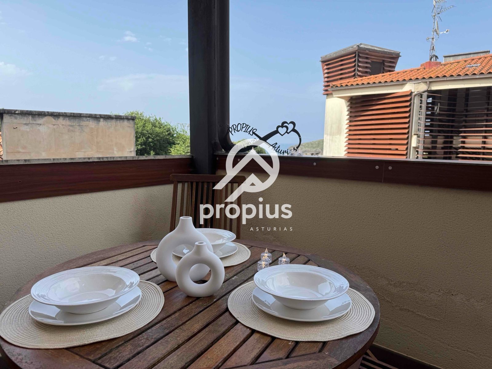 Terrace of Flat for sale in Llanes  with Heating, Terrace and Storage room