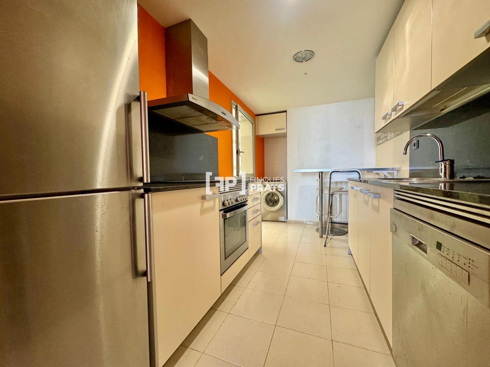 Kitchen of Flat for sale in  Lleida Capital  with Air Conditioner, Heating and Terrace