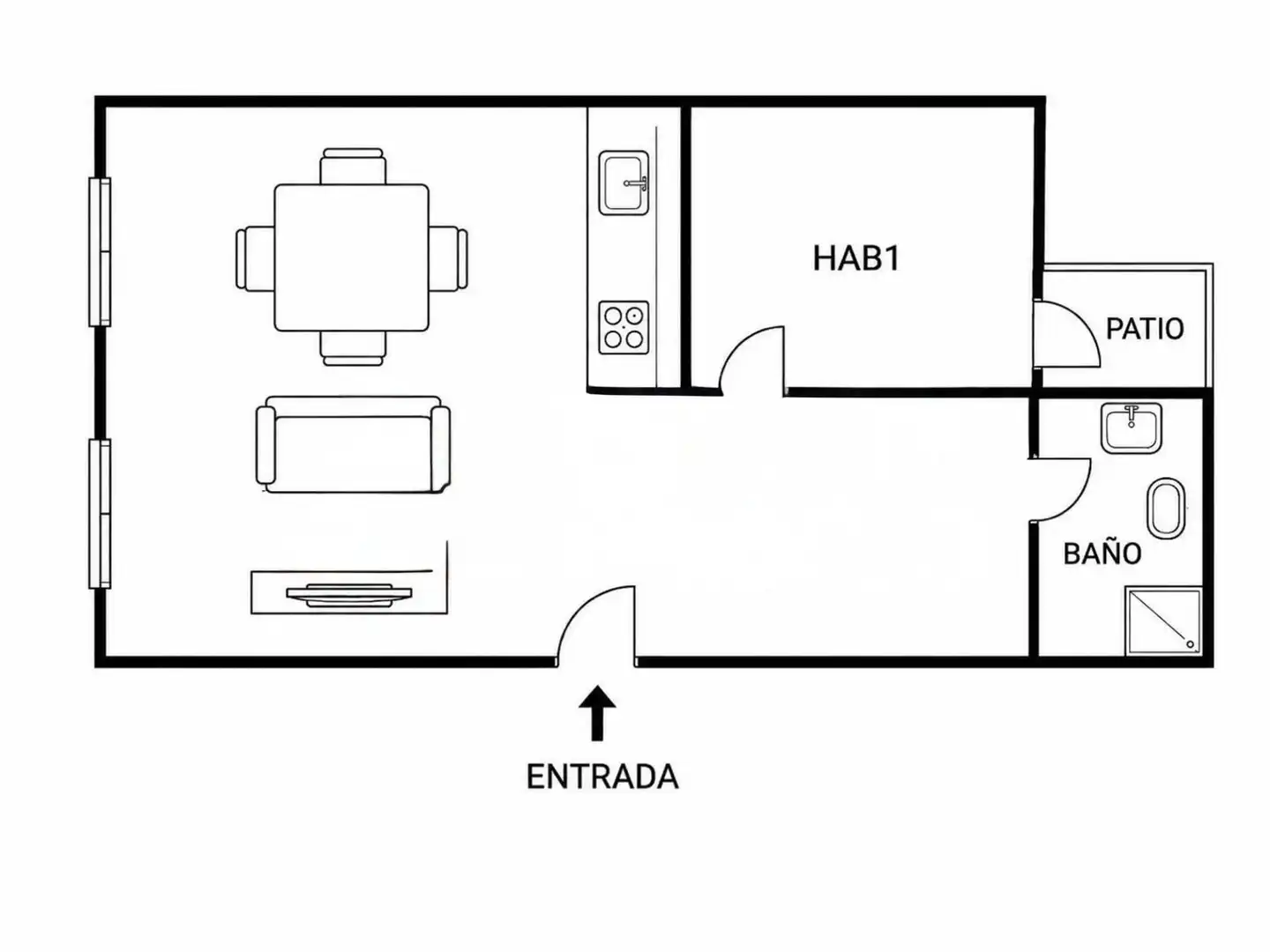 Flat for sale in Córdoba  with Air Conditioner, Heating and Furnished
