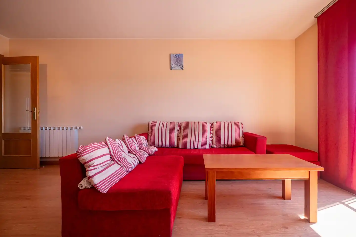 Sala de estar de Casa adosada de alquiler en Ávila con Calefacción, Parquet y Terraza