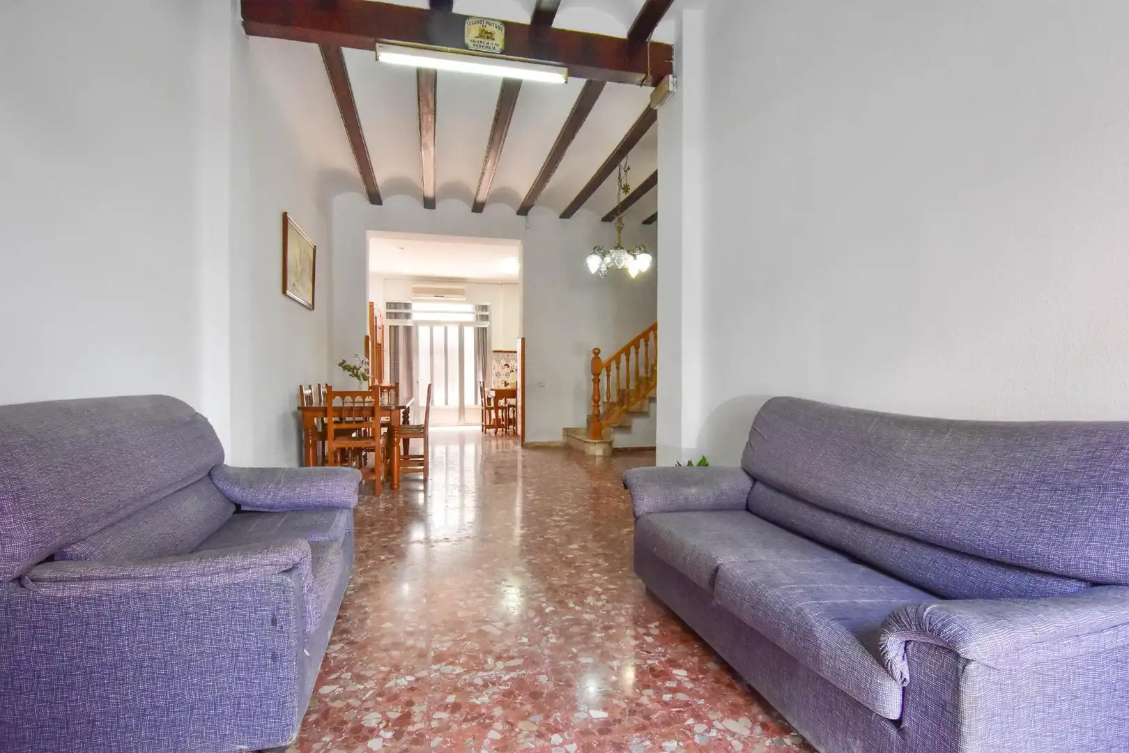 Sala d'estar de Casa o xalet de lloguer en Puçol amb Aire condicionat, Terrassa i Traster