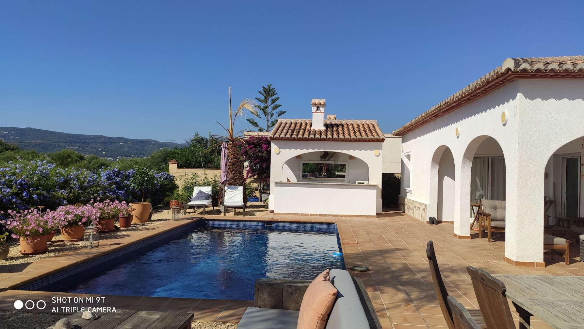 Piscina de Casa o xalet en venda en Beniarbeig amb Aire condicionat, Calefacció i Jardí privat