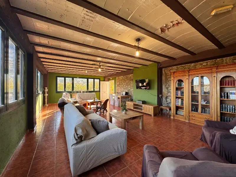 Living room of Country homes for sale in Cistella  with Heating, Private garden and Terrace
