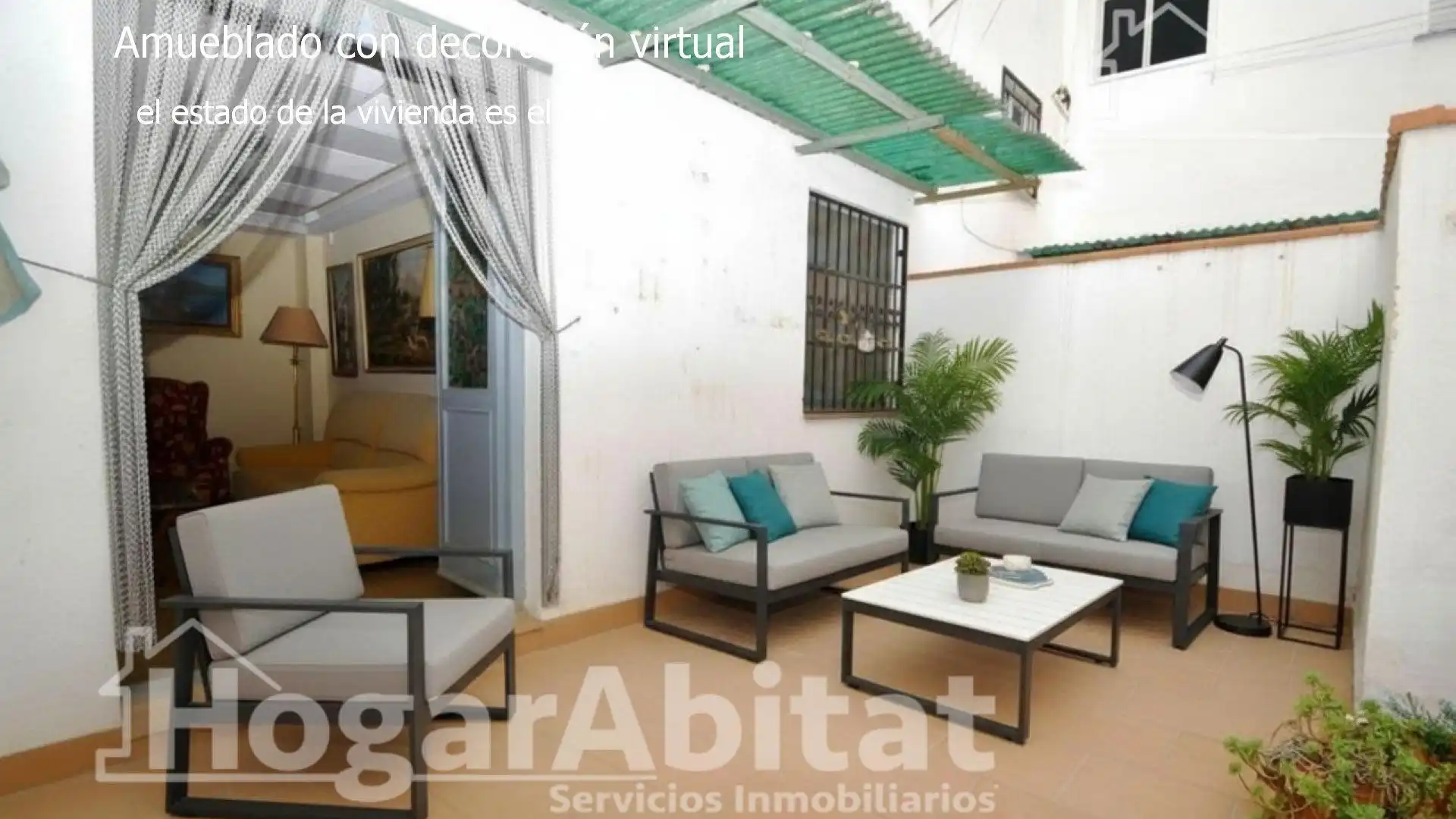 Terrace of Flat for sale in  Valencia Capital  with Air Conditioner, Terrace and Storage room