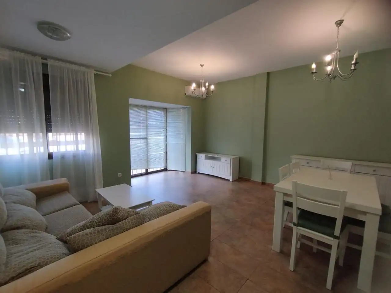 Living room of Duplexes for sale in Sanlúcar de Barrameda  with Air Conditioner, Swimming Pool and Furnished
