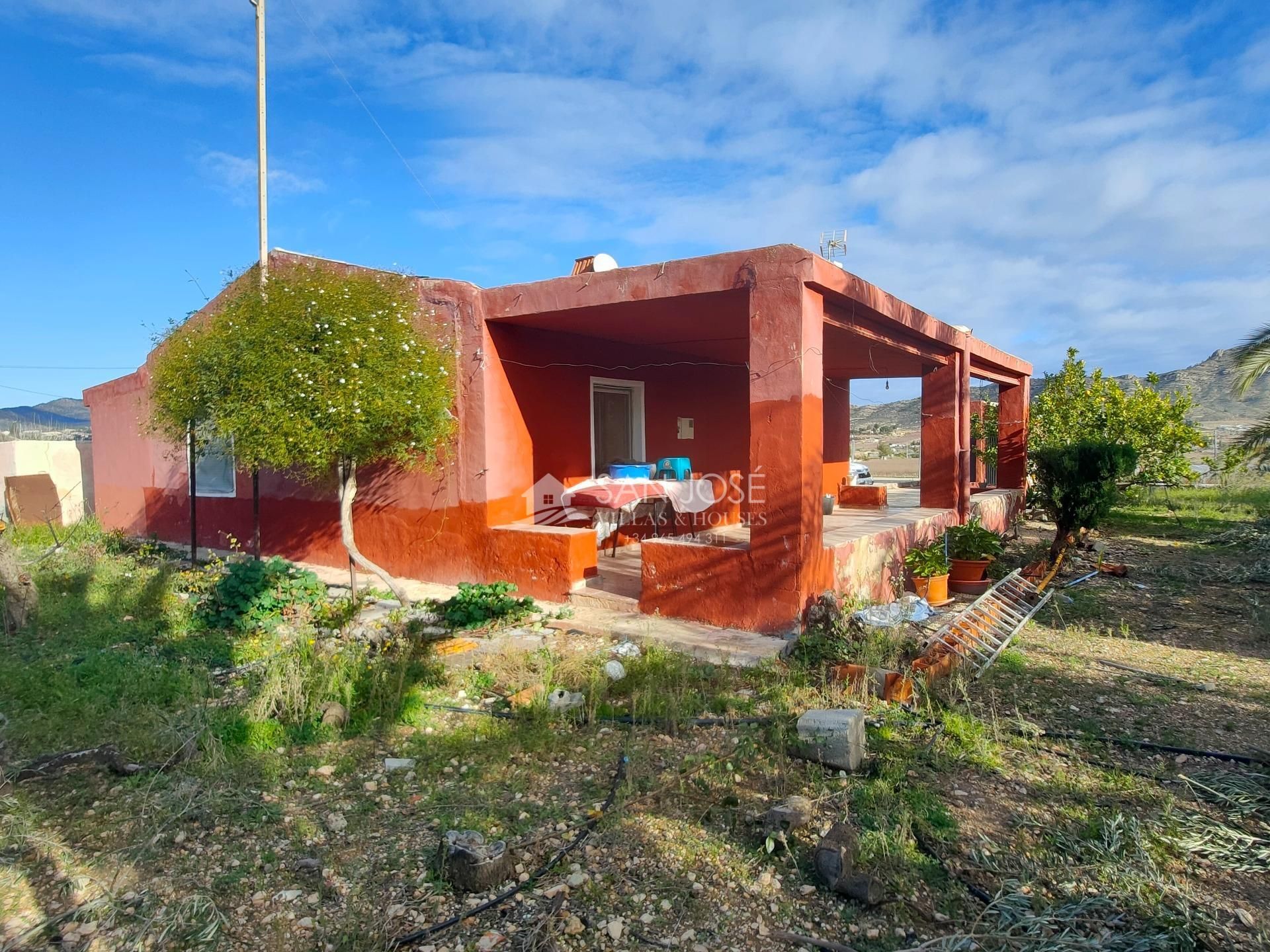 Vista exterior de Casa o chalet en venta en Aspe con Trastero