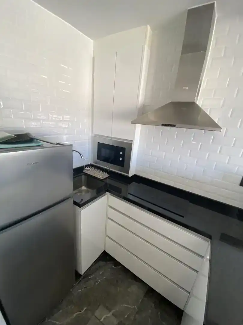 Kitchen of Flat for rent in Torrox  with Air Conditioner, Swimming Pool and Furnished