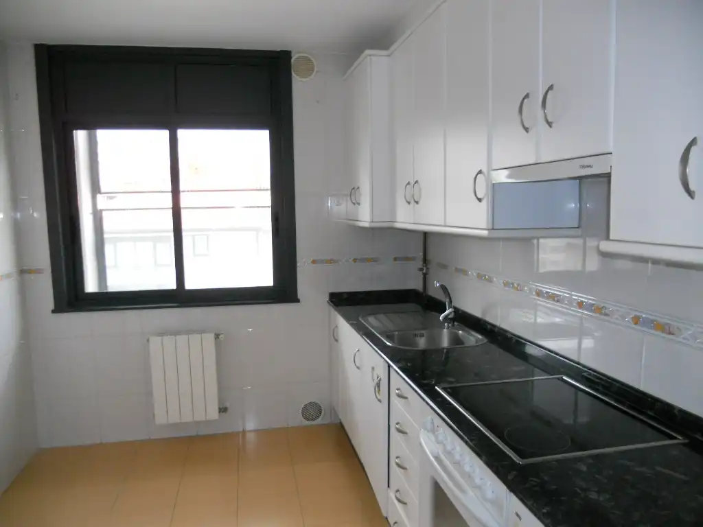 Cocina de Piso de alquiler en Santiago de Compostela  con Calefacción, Trastero y Horno