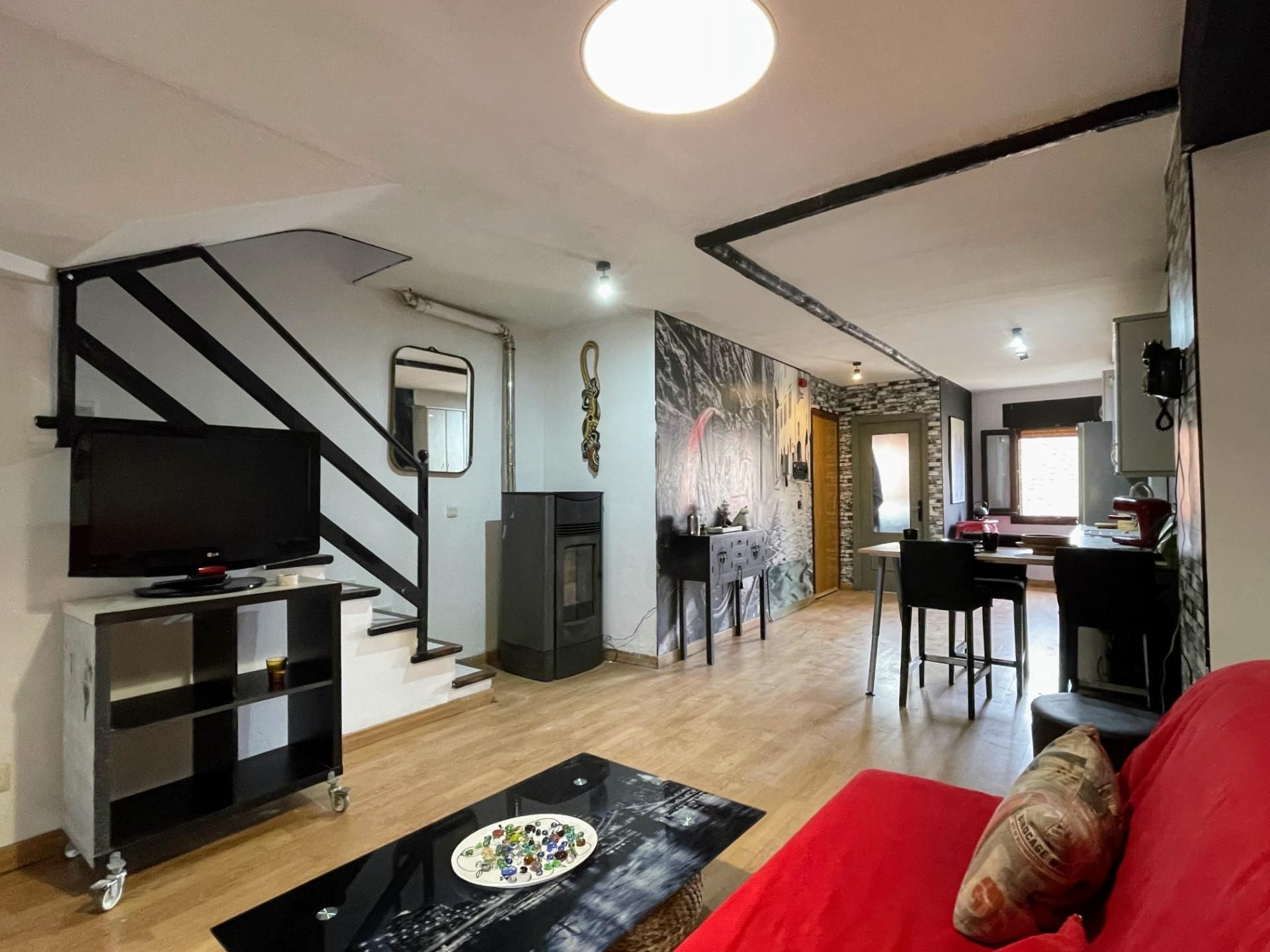 Wohnzimmer von Maisonette zum verkauf in Riaza mit Heizung