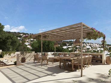 Chalet con piscina en venta en Carrer el Saüc