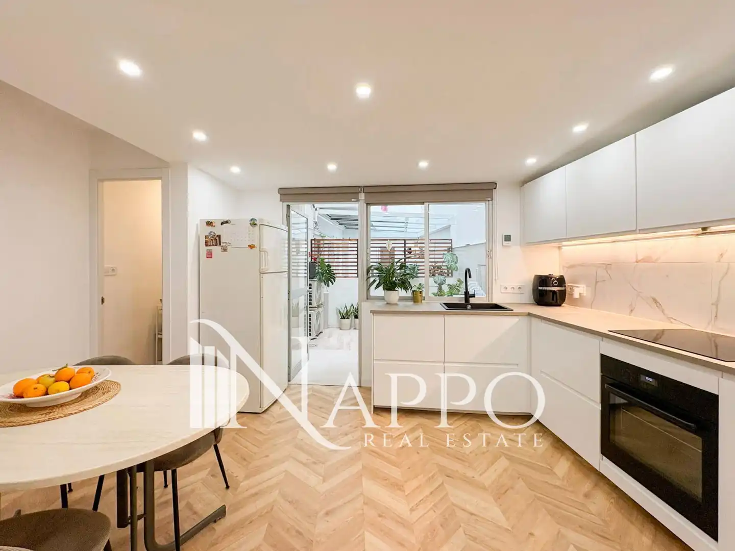Kitchen of Flat for rent in  Palma de Mallorca  with Air Conditioner, Heating and Terrace