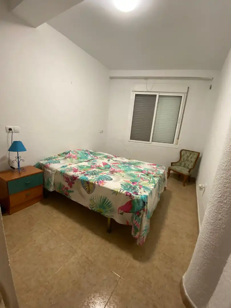 Bedroom of Flat for rent in Roquetas de Mar  with Air Conditioner, Heating and Private garden